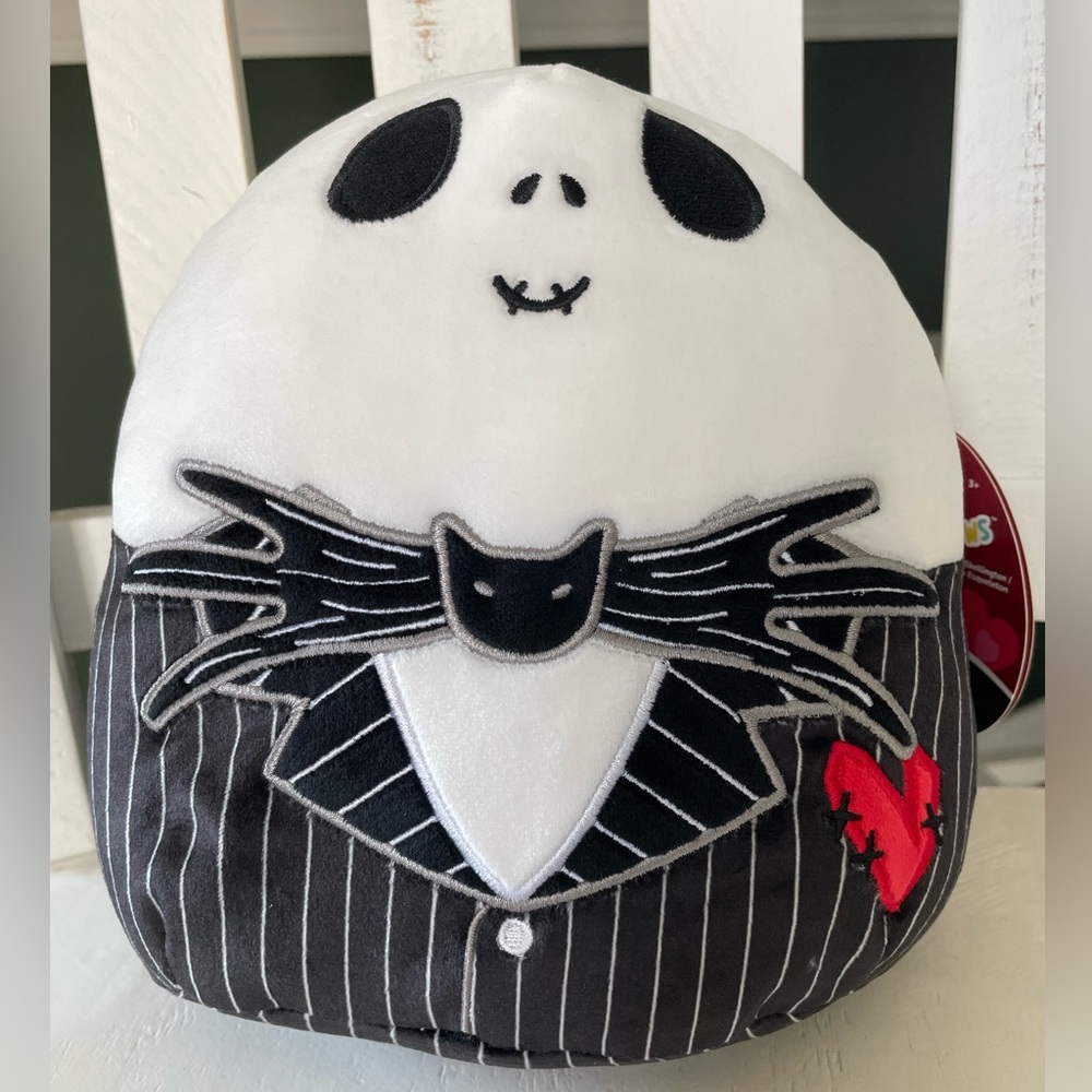 Squishmallows Nightmare Before Xmas Jack Skellington 8 Inch Plush Soft Toy NEW